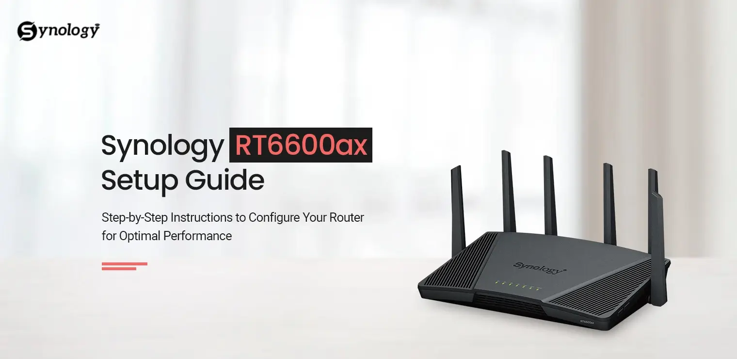 Synology RT6600ax Setup